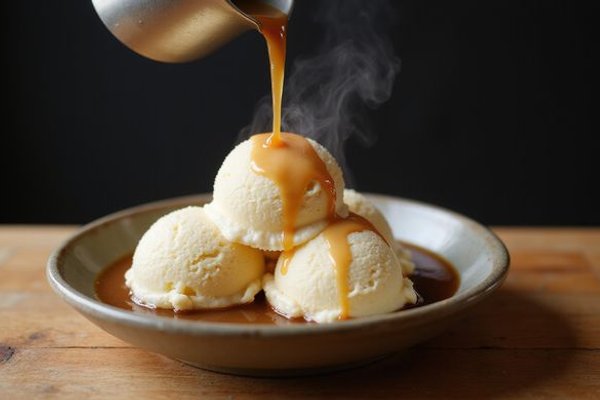 Affogato dessert