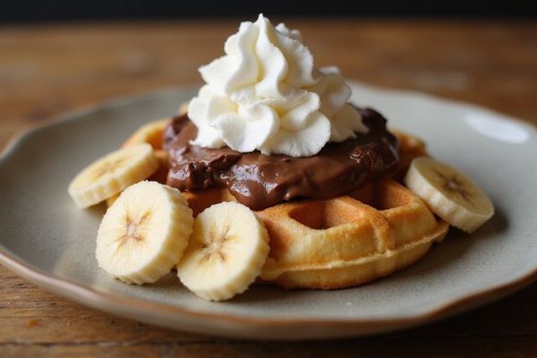 Bananutella waffle