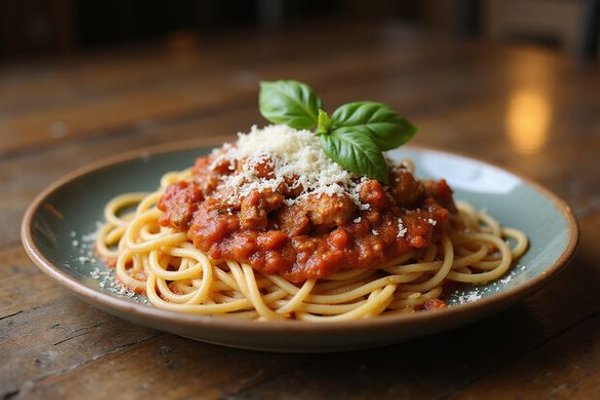 Chicken Bolognese Spaghetti