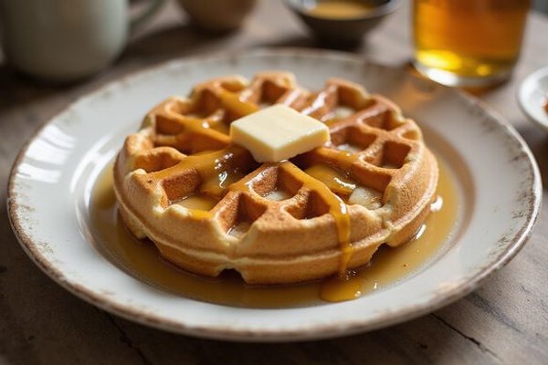 Classic honey butter waffle