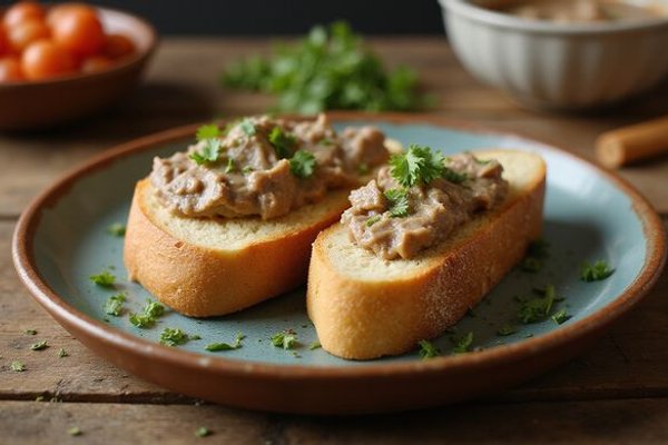 Duck Pate on Toast