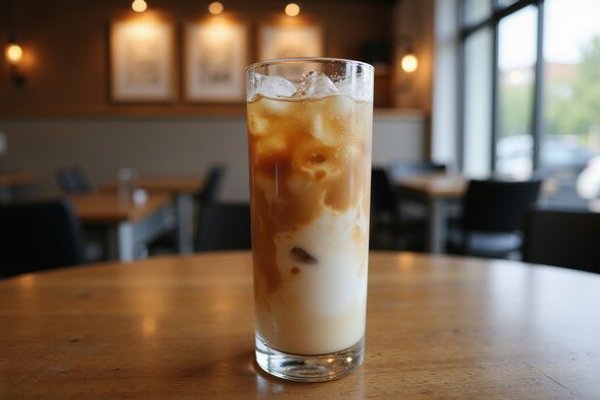 Iced coffee drink