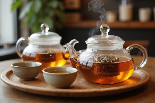 Premium tea selection