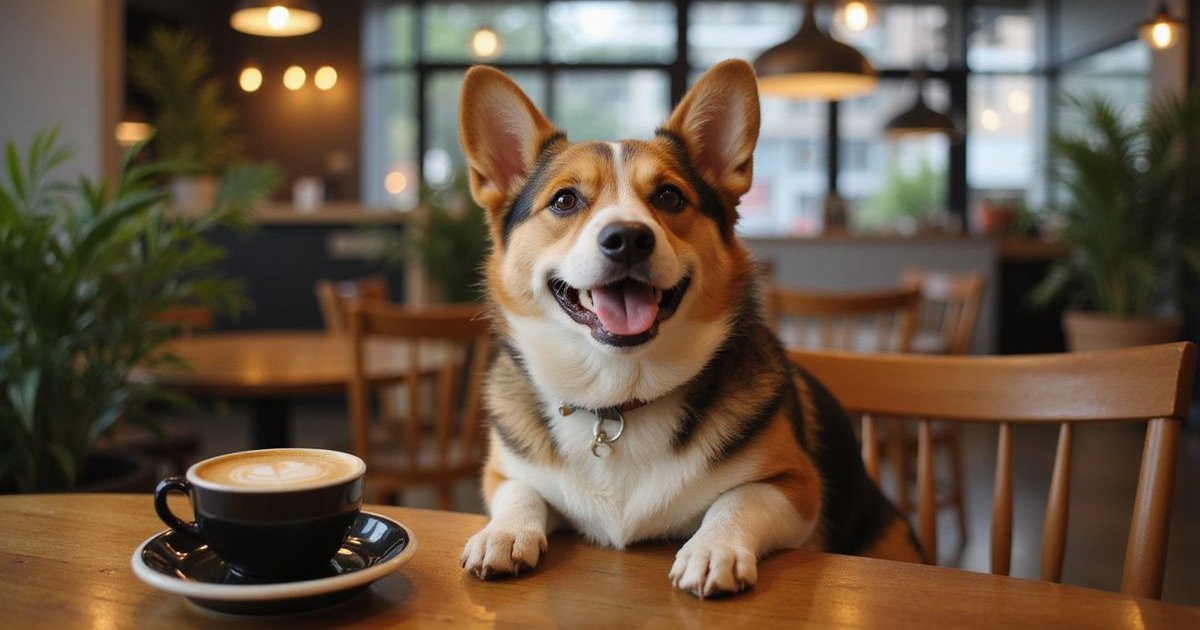 Pet-friendly cafe dining in Kota Damansara